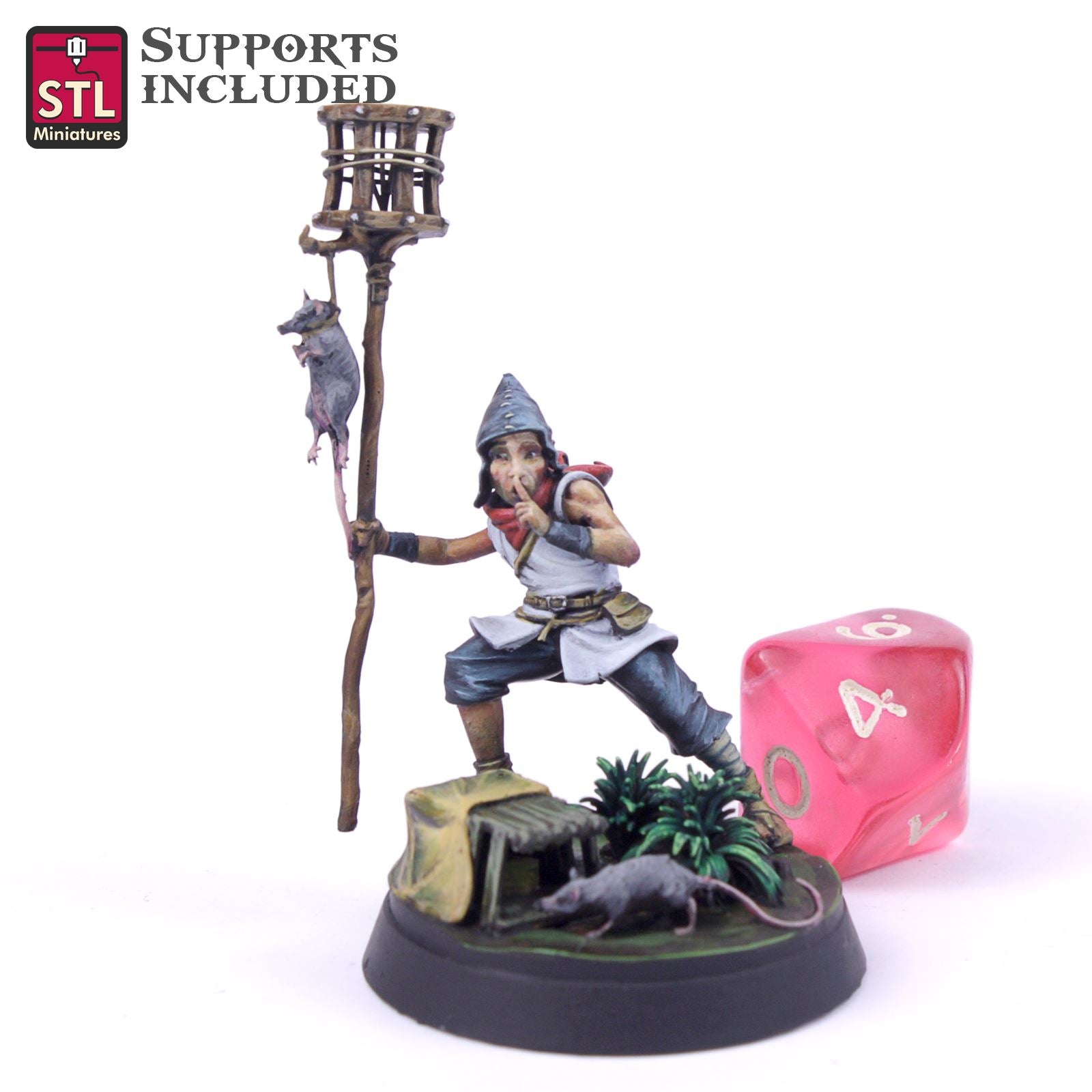 Apprentice Hunter Printable 3D Model STLMiniatures