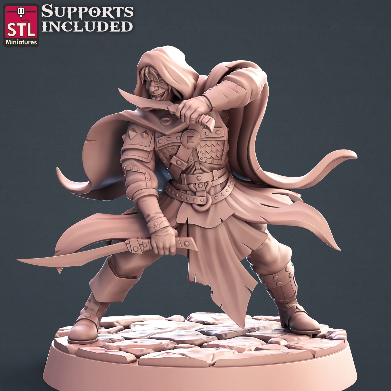 Assassins Set Printable 3D Model STLMiniatures