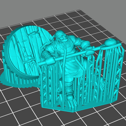 Baker 3D Model - FEB2021 STLMiniatures