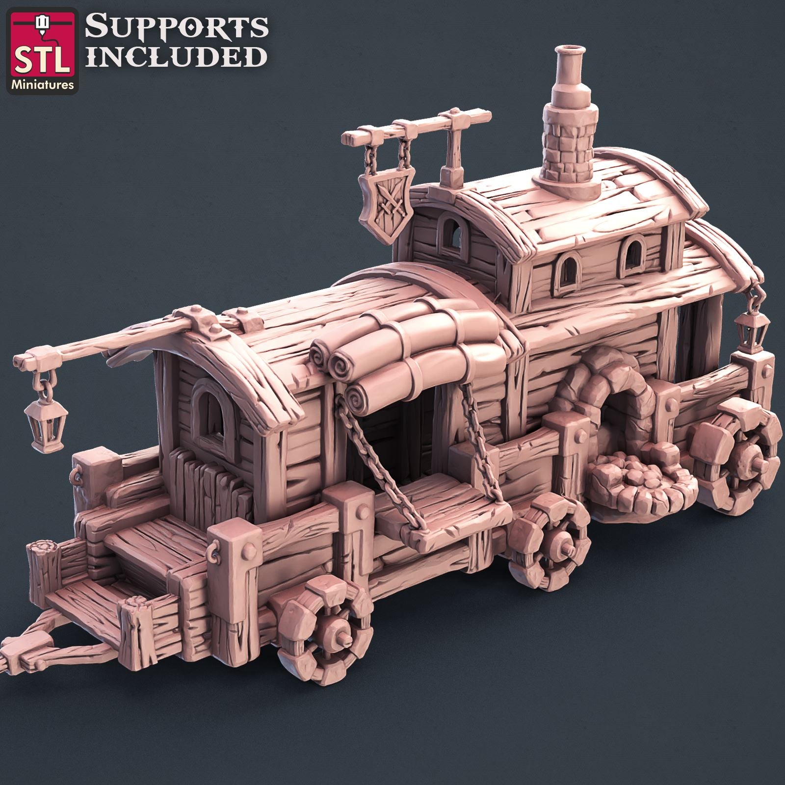 Blacksmith Set 3D Model - DIC2020 STLMiniatures