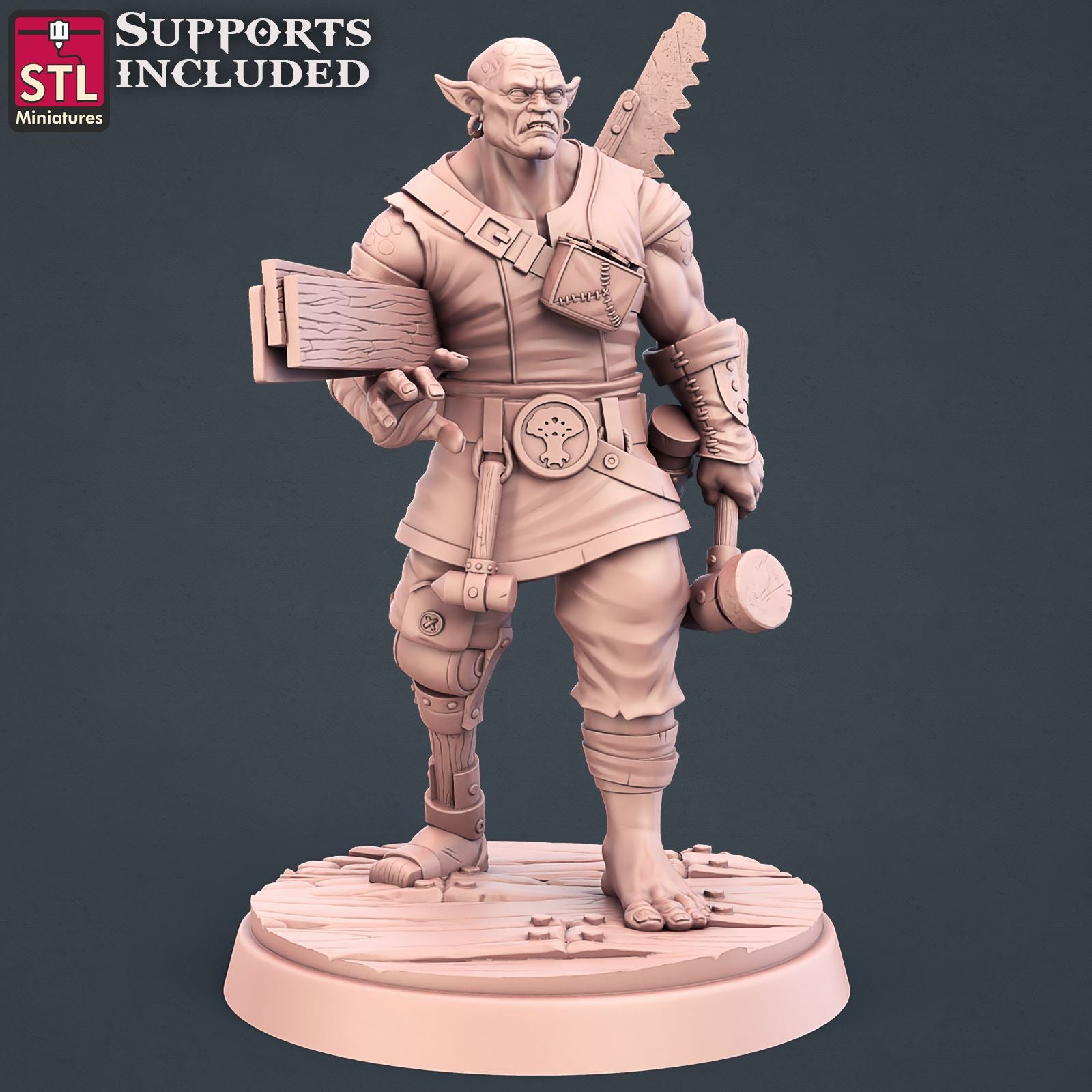 Carpenter Set Printable 3D Model STLMiniatures