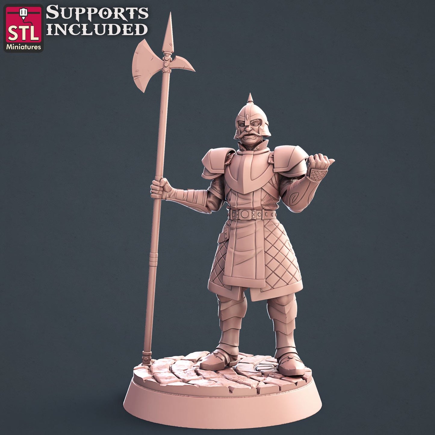 City Guard A Printable 3D Model STLMiniatures