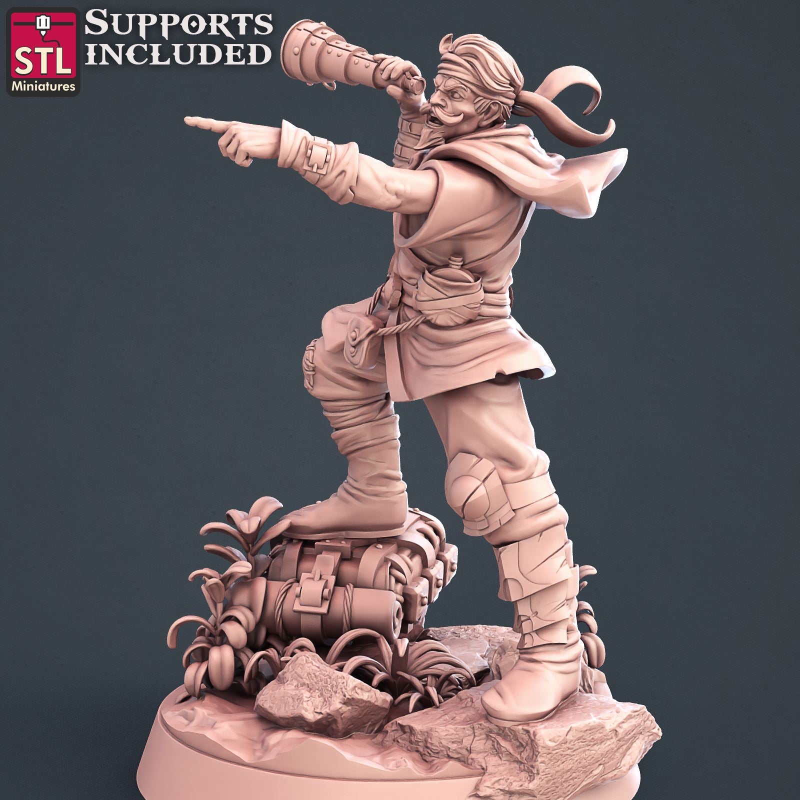 Explorer A Printable 3D Model STLMiniatures