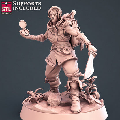 Explorer C Printable 3D Model STLMiniatures