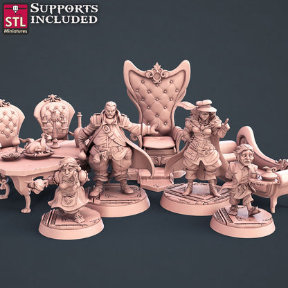 Guild Master Set Printable 3D Model STLMiniatures