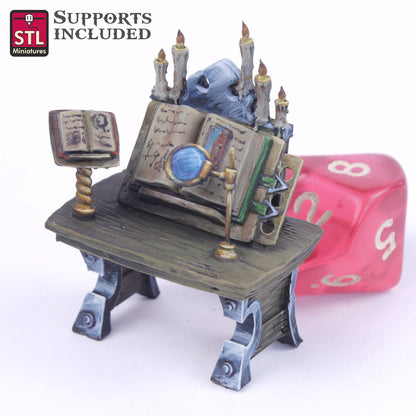 Librarian Set Printable 3D Model STLMiniatures