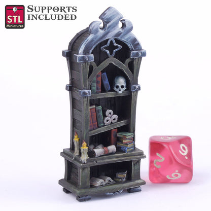 Librarian Set Printable 3D Model STLMiniatures