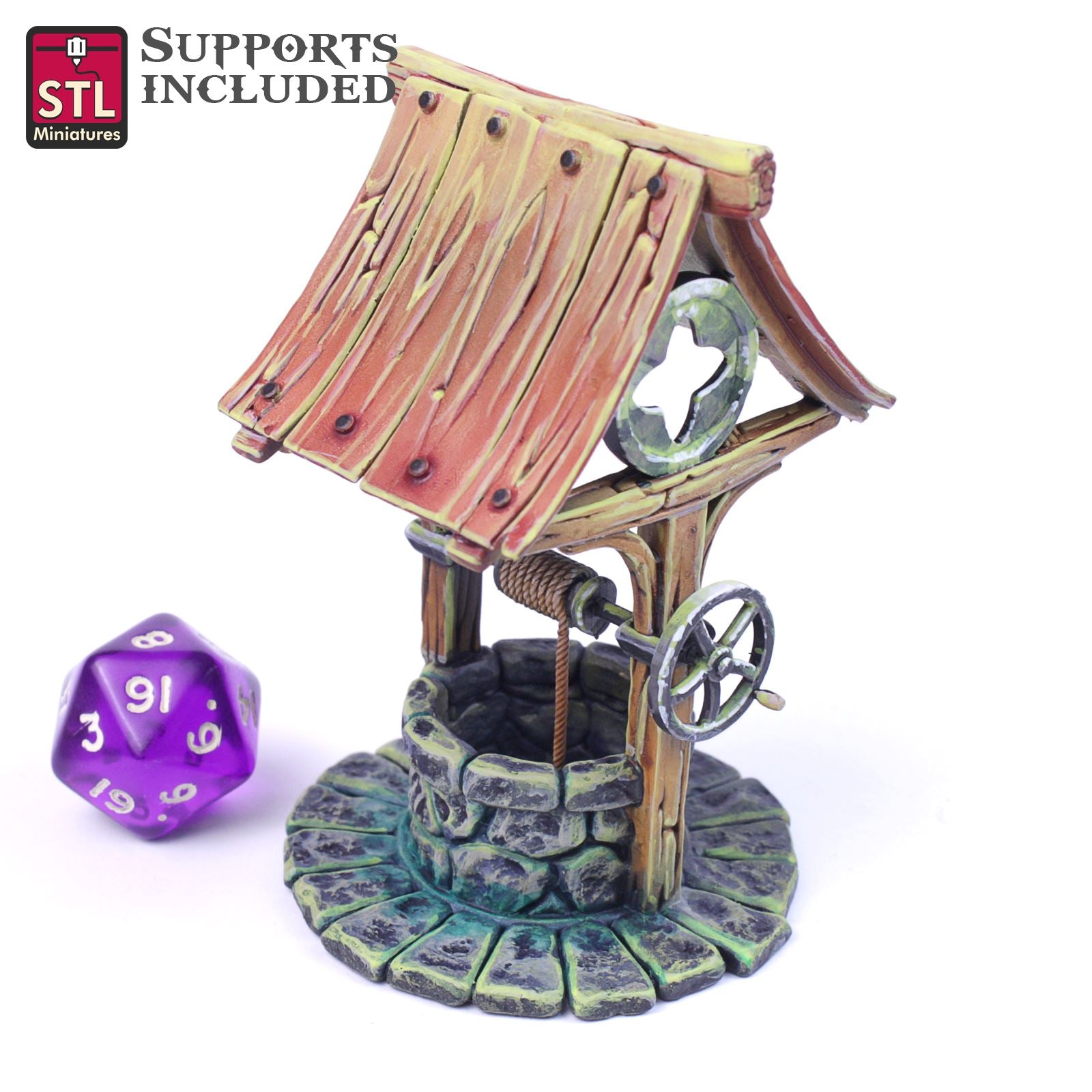 Townsfolks Wheel Scale Models STLMiniatures