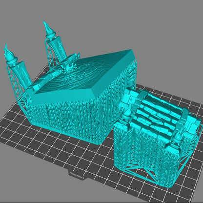 Vampire Fountain Printable 3D Model STLMiniatures
