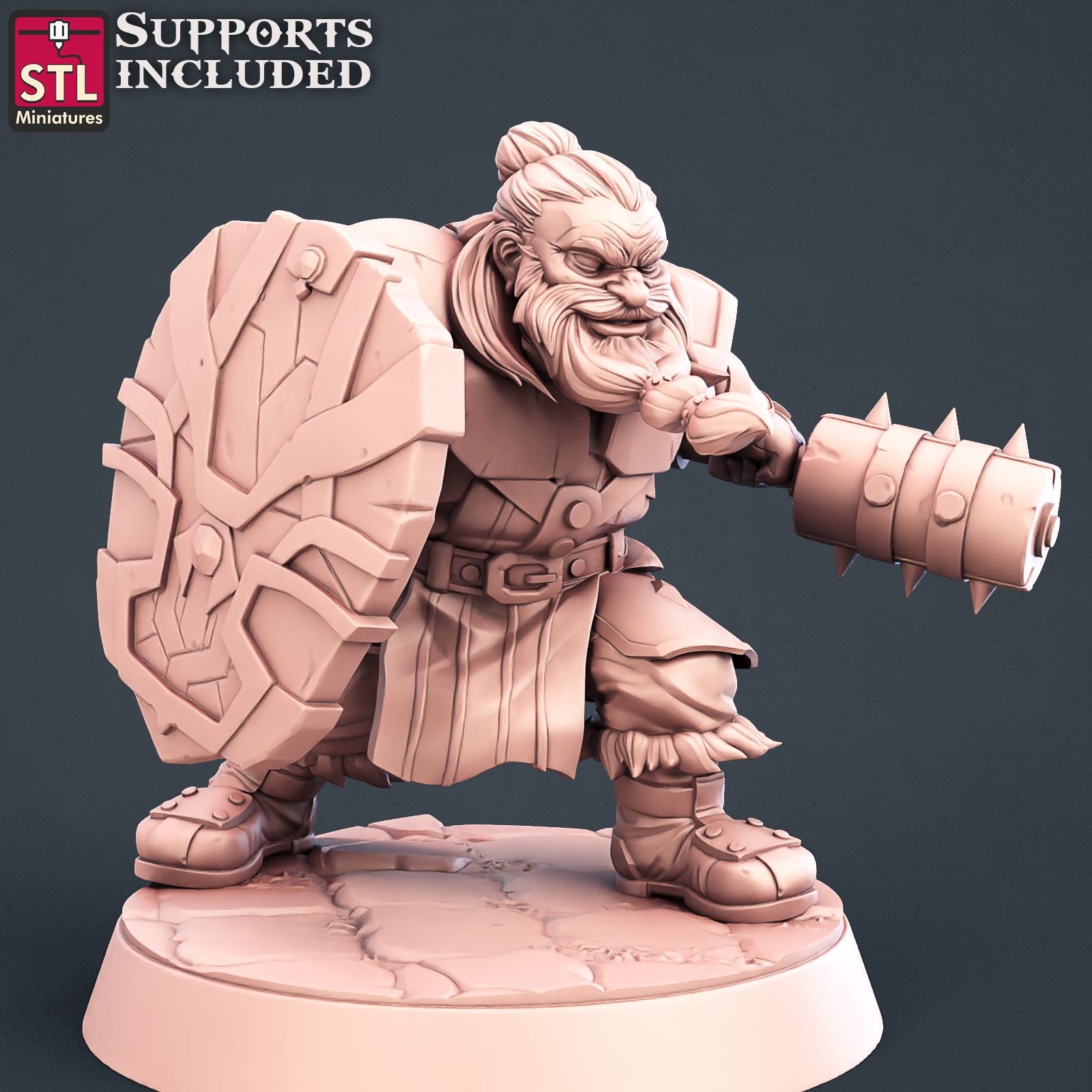 Warriors Set Scale Models STLMiniatures