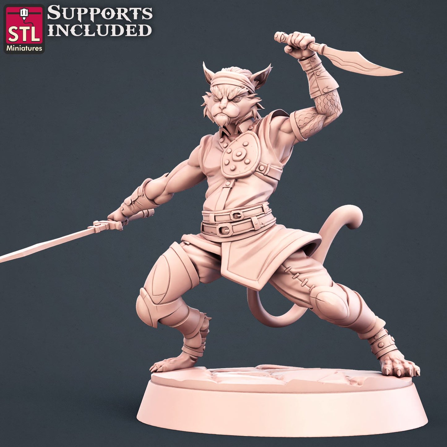 Warriors Set Scale Models STLMiniatures